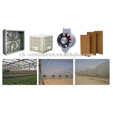 Ventilation Equipments (exhaust fan,cooling pad)